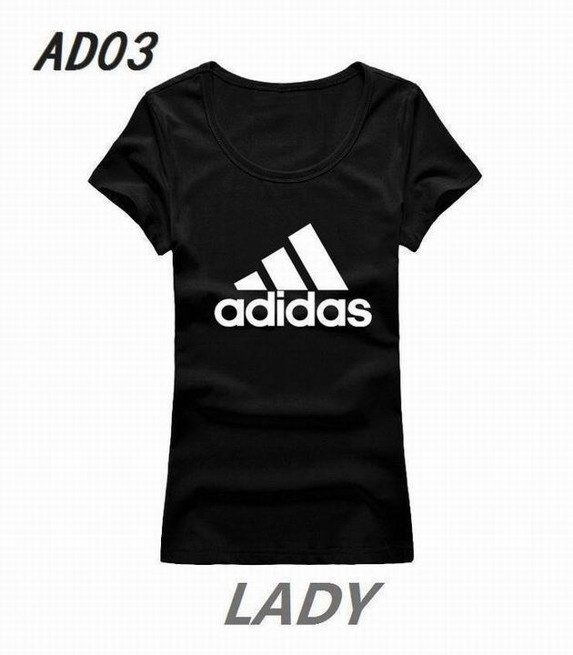 Adidas short round collar T woman S-2XL-007